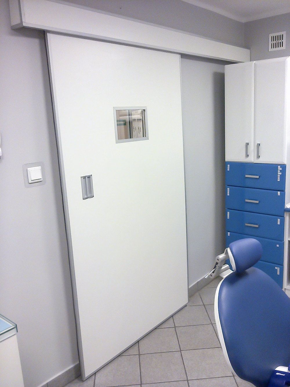 Osłony RTG Przesuwne